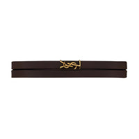 SAINT LAURENT Metal Bracelets Unisex Brown