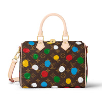 LOUIS VUITTON X Yayoi Kusama Speedy Bandouliere 25 Monogram Multicolor