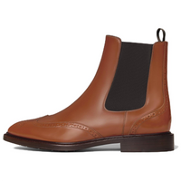 CELINE DONAVAN Short Chelsea Boots Men's Brown