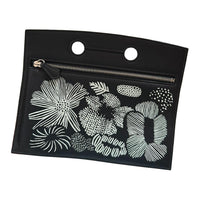 HERMES Swift Calfskin Handbag Women's Black & White