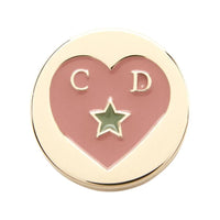 DIOR Metal Brooches Women's Pink