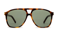 SAINT LAURENT Acetate Aviator Sunglasses Women's Brown