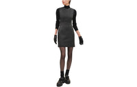 HERMES Sleeveless Dress Women's Black