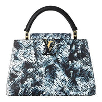 LOUIS VUITTON Yayoi Kusama Collaboration Leather Crossbody Handbags Medium Size Women's Multicolor