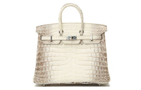 HERMES Birkin Crocodile Leather Birkin Bag Handbag Regular Women's Beige