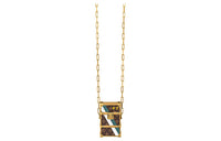 LOUIS VUITTON Tribute To Virgil Canvas Cigarette Case Bag Necklace Pouch Earphone Case Unisex Multicolor