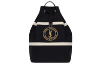 SAINT LAURENT Cotton Handbag, Shoulder Bag Men's Black