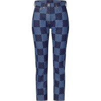 LOUIS VUITTON SS24 Jeans Women's Blue