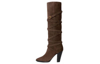 CELINE Knee-high Boots Women's Brown