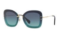 MIU MIU Butterfly Sunglasses Women's Blue