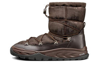 DIOR Snow Ankle Boot Brown Oblique Nylon