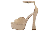 MIU MIU Strap Sandals Women's Sandy Beige
