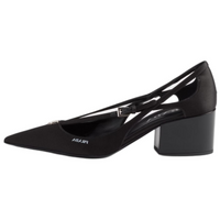 PRADA Chunky Heel High Heels 5.5cm Women's Black