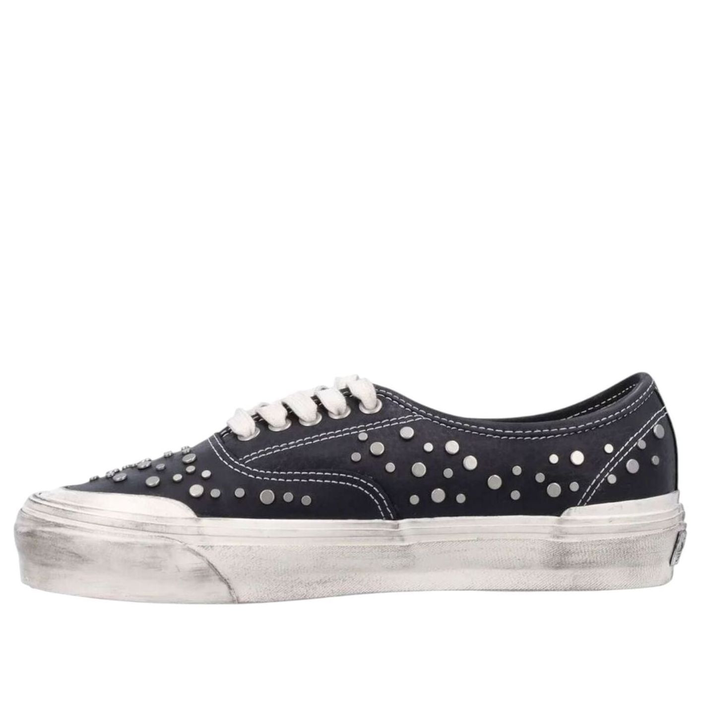 Vans Premium Authentic Studded Leather 'Nocturnal Black' VN000EGZBPR