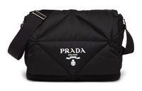 PRADA Re-Nylon Recycled Nylon Shoulder Bag Crossbody Bag Regular Men's Black