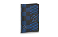 LOUIS VUITTON Pocket Organizer Damier Infini Navy Blue