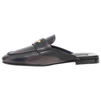 MIU MIU Penny Closed Toe Slippers Women's Black