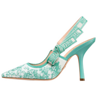 DIOR J'Adior Slim Heel High Heels 10cm Women's Green