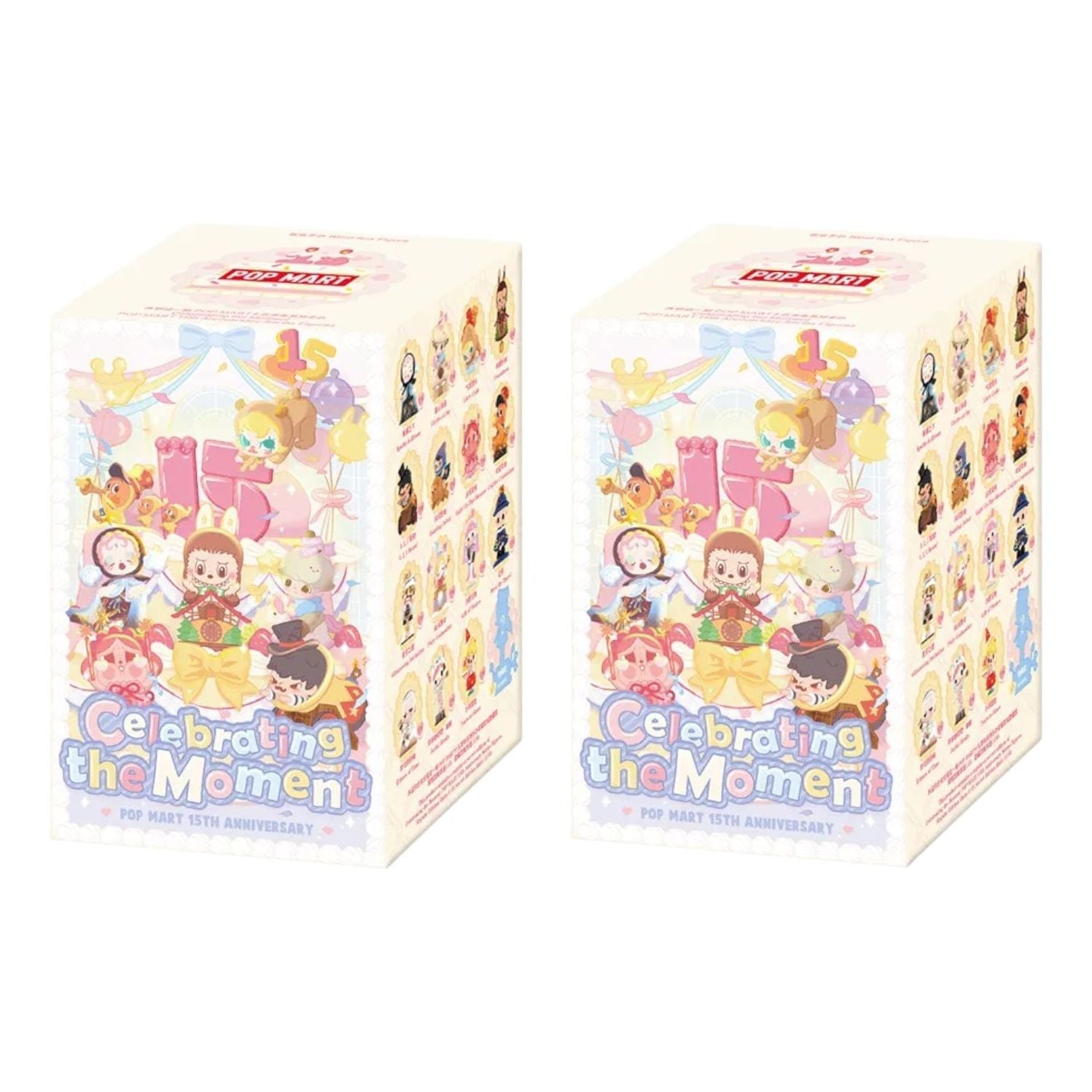 Pop Mart Celebrating the Moment 15Th Anniversary Figures Sealed Case (2 Blind Boxes)  PPMT-2510-0038-985866238