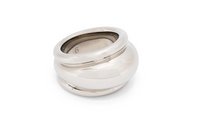 SAINT LAURENT Brass Rings Women's Silver