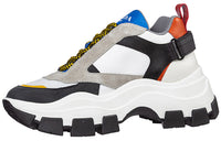 PRADA Pegasus Sneakers Cushioned Slip-Resistant Low-Top Casual Shoes Men's Black White Gray