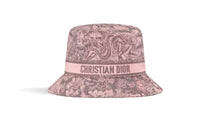DIOR Cotton Bucket Hats Women's Pink