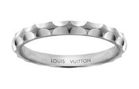 LOUIS VUITTON 18K White Gold Rings Women's Silver