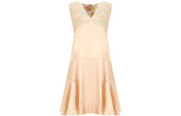MIU MIU Sleeveless Dresses Women's Orange