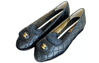 CHANEL Casual Single Shoes Women's Black