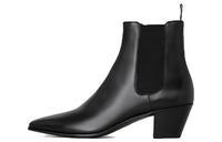 CELINE Jacno Short Chelsea Boots 6cm Men's Black