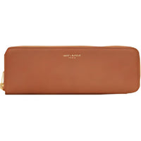 SAINT LAURENT Yves Saint Laurent/Saint Laurent Vegetable Tanned Leather Brick Pen Pouches