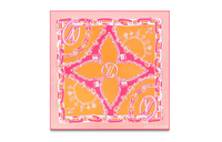 LOUIS VUITTON Silk Scarves Women's Pink