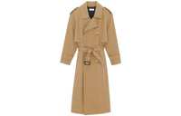 SAINT LAURENT SS23 Trench Coat Women's Beige