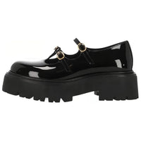 CELINE Platform Mary Jane Shoes Women's Black