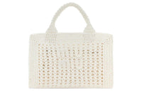MIU MIU Fabric Crossbody Handbags Women's White