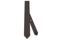 DIOR Ties Men Brown Black Gray