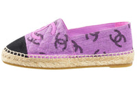 CHANEL Casual Single Shoes Women's Purple