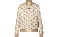 LOUIS VUITTON Reversible Floral Monogram Bomber Jacket