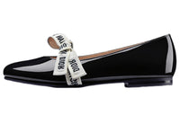DIOR Miss B Low Top Kids' Leather Shoes Black Kids'