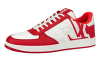 LOUIS VUITTON Low-Top Skateboard Shoes Men's Red