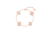 LOUIS VUITTON Color Blossom Bb Multi-Motifs Bracelet Pink Gold And Diamonds