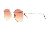 SAINT LAURENT Metal Round Sunglasses Men's Gold