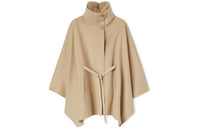 Loro Piana Denice Cape Cloaks Women's Khaki