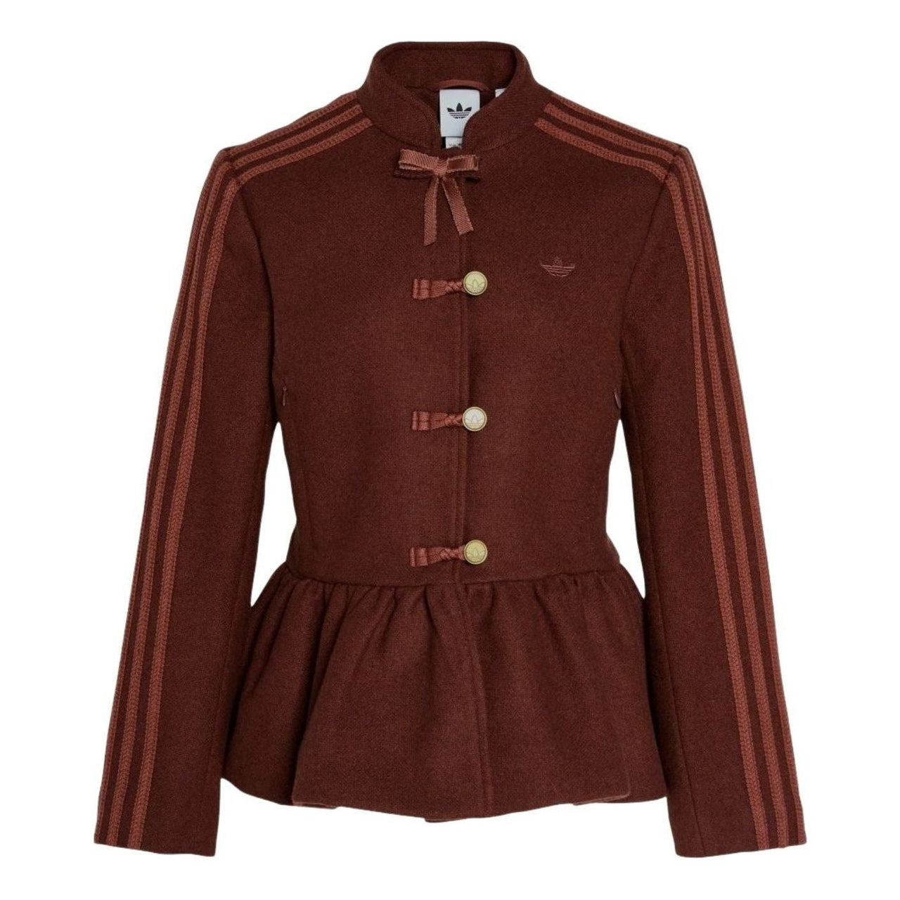 (WMNS) adidas New Year Jacket Jacket Asia Sizing 'Brown' KR5069