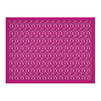DIOR Cotton Knit Scarves Women's Fuchsia