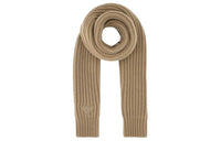 PRADA Knit Scarves Women's Camel