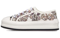 DIOR Low Top Skateboard Shoes Women's White