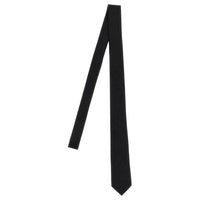 SAINT LAURENT Silk, Wool Ties Men's Black
