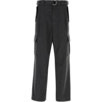 PRADA SS24 Cargo Pants Men's Slate Gray