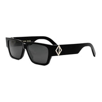 DIOR Irregular Shape Sunglasses Men's Black